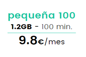 Conoce la tarifa pequeña 100 de República Móvil 