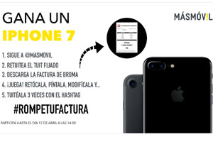 Gana un iPhone 7 con más móvil