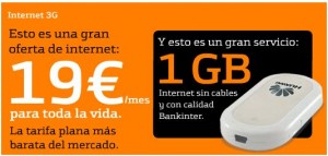 Promoción Internet Móvil Bankinter