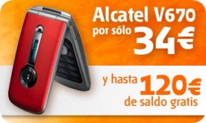 Alcatel V670 de Euskaltel