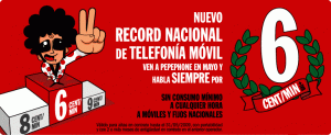 Pepephone promoción de 6 céntimos