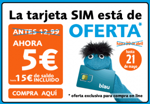 Promoción Blau