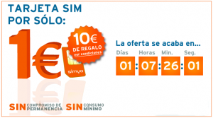 Simyo 1 euro