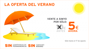 Promoción Simyo a 5 euros