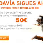 Simyo prorroga su promoción si vienes de Movistar y Vodafone