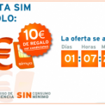 Hoy finaliza la promoción de Simyo a 1 euro