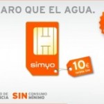 Simyo: Tarjeta SIM 10 euros saldo por 10 euros