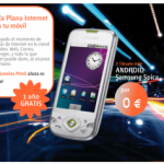 Android Samsung Spica y un año de internet móvil gratis con Euskaltel