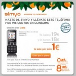 Samsung E1120 libre con Simyo por 19 euro con 18 euros de saldo