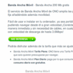 3 meses de internet móvil gratis con ONO