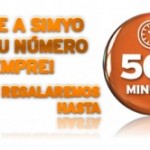 500 minutos gratis con Simyo