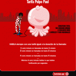 Nuevo tarifa Pulpo Paul de Pepephone