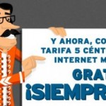 Internet móvil será gratis siempre con la tarifa del 5 de Simyo