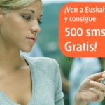 500 SMS gratis con Euskaltel durante todo el año 2010