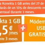 Internet móvil 1 Giga de Euskaltel al 50%