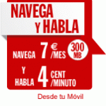 Nueva tarifa Navega y Habla de Pepephone a 4 céntimos/minuto