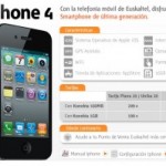 iPhone 4 Euskaltel