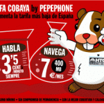 Nueva Tarifa Pepephone a 3.5 céntimos/minuto