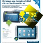 Tablet Android de Yoigo por 39 euros