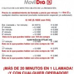 Llamadas gratis con MovilDia en tus compras en Dia 