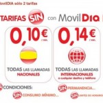 Tarifas promocionales más simples de MovilDIA