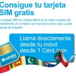 Tarjetas SIM gratis de Lebara Móvil