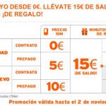 Promoción Halloween de Simyo, hasta 15 euros de saldo y 500 minutos gratis