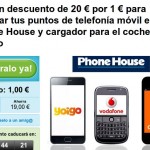 Cupón descuento de 20 euros para cambiar tu móvil con puntos Yoigo en The Phone House