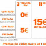 Hasta 200 minutos en llamadas gratis y 15 euros de saldo con Simyo