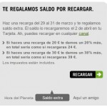 Saldo gratis con Yoigo en prepago al recargar