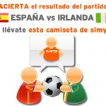 Porra de la Eurocopa España-Irlanda, gana una camiseta de Simyo