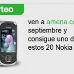 Sorteo de Nokias si te haces de Amena este septiembre