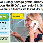 Nuevo cupón MÁSmovil: Tarifa Cero, 1 GB datos/mes durante 5 meses por un 1 euro/mes