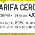 Unos pocos días después, vuelve la promoción 1 giga a 4.5 céntimos de MÁSmovil