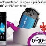 PSP gratis con el Sony Xperia U con Yoigo