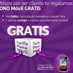 ONO regala a sus clientes 100 minutos y 100 MB móviles