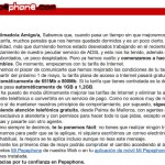 Pepephone mejora los bonos de datos de todos sus clientes