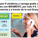 3 meses de internet 1 GB por 5 euros en total con MÁSmovil