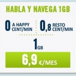 Las tarifas Habla y Navega de Happy Móvil incluyen llamadas gratis entre clientes de este OMV