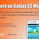 Sorteo Samsung Galaxy S3 mini con Simyo