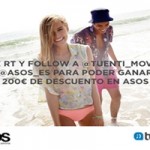 Concurso Tuenti Movil “Gana 200€ de descuento en ASOS»