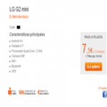 Llegó el  LG G2 mini en Simyo