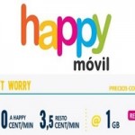 Happy Móvil presenta una mejora en su tarifa