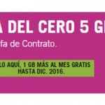 La nueva Tarifa del Cero 5 Gb de Yoigo estará disponible un año