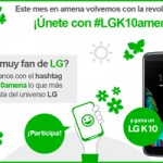 Con Amena puedes un ganar un smartphone LG haciendo lo que más disfrutas