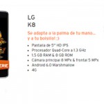 Lunes de estreno en Simyo: LG K8