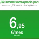1,5 GB por 6,95 euros al mes: En Amena hasta el 15 de septiembre