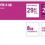 La Sinfín 8 GB de Yoigo sigue ofreciendo el 20% de descuento