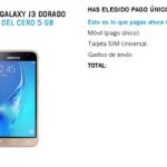 ¿Quieres en tu bolsillo el Samsung J3? ¡Yoigo te lo ofrece sin pagar más que tu tarifa!