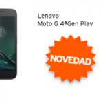 Llega el Lenovo Moto G 4 Play a Simyo para cerrar la semana